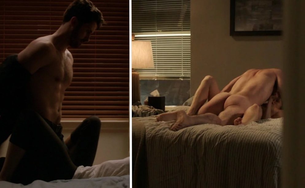 Andy Bean shows his butt in 'Power'
