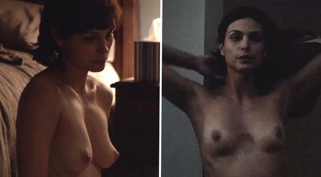 Morena Baccarin shows her tits in 'Homeland'