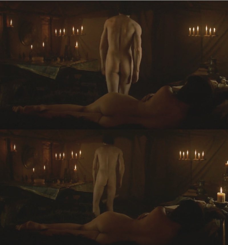 Richard Madden and Oona Chaplin show their butts in 'Game of Thrones'