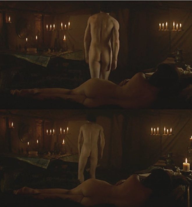 Richard Madden and Oona Chaplin show their butts in 'Game of Thrones'