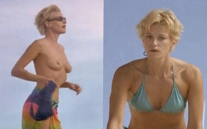 Anna Gunn shows her tits in 'Nobody's Baby'