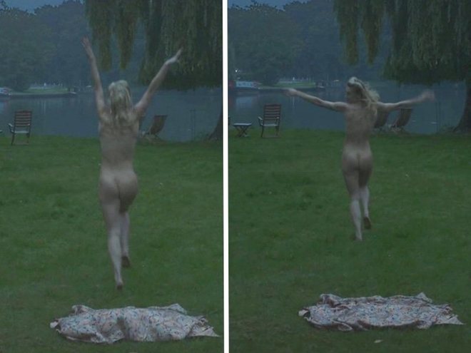 Vanessa Kirby shows her butt in 'Queen and Country'