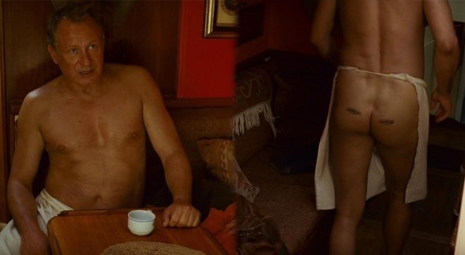 Stellan Skarsgård shows his butt in 'Mamma Mia!'