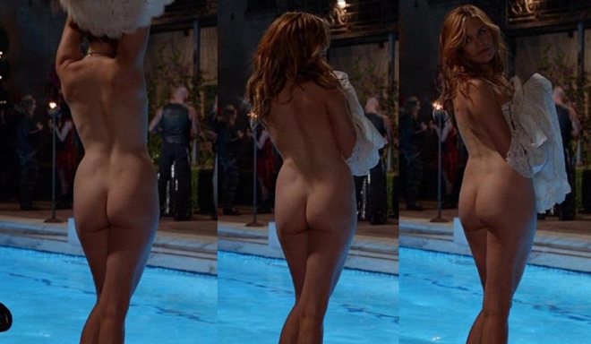 Maggie Grace shows her butt in 'Californication'