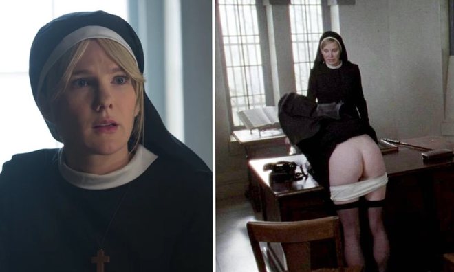 Lily Rabe shows her butt in 'American Horror Story'