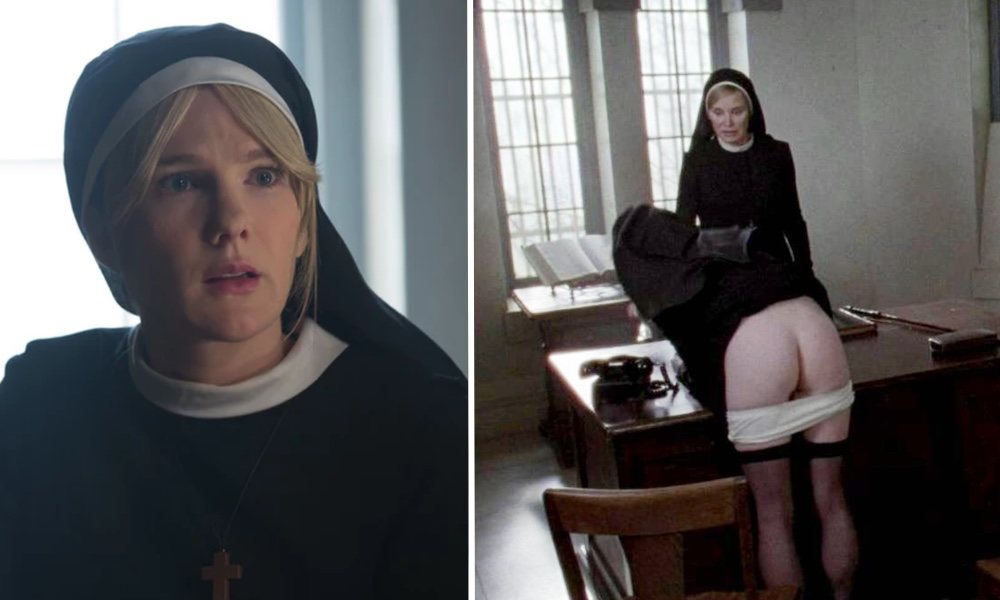 Lily Rabe shows her butt in 'American Horror Story'