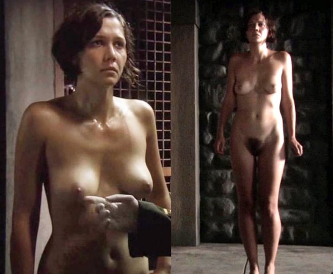 Maggie Gyllenhaal full naked in 'Strip Search'