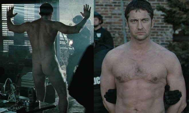 Gerard Butler shows his butt in 'Law Abiding Citizen'