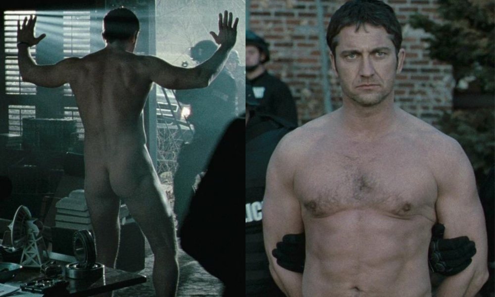 Gerard Butler shows his butt in 'Law Abiding Citizen'