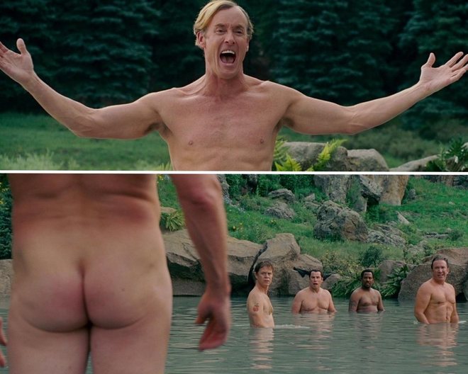 John C. McGinley shows his butt in 'Wild Hogs'