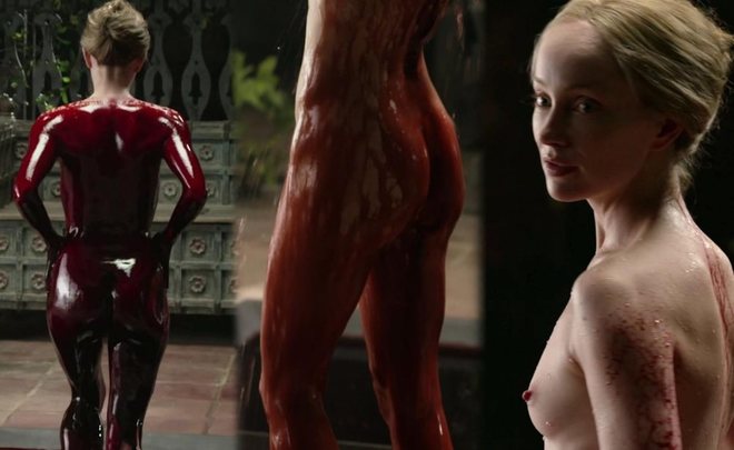 Lotte Verbeek naked in 'Outlander'