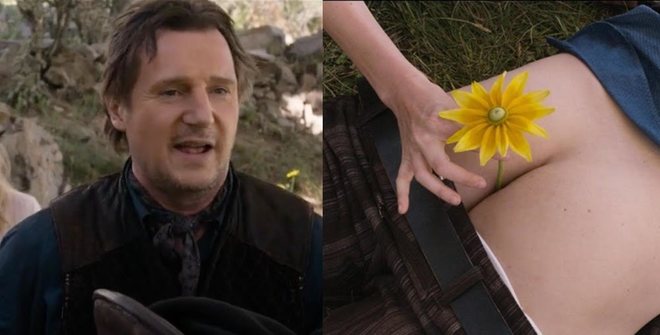 Liam Neeson shows his butt in 'A Million Ways to Die in the West'