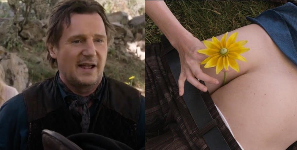 Liam Neeson shows his butt in 'A Million Ways to Die in the West'