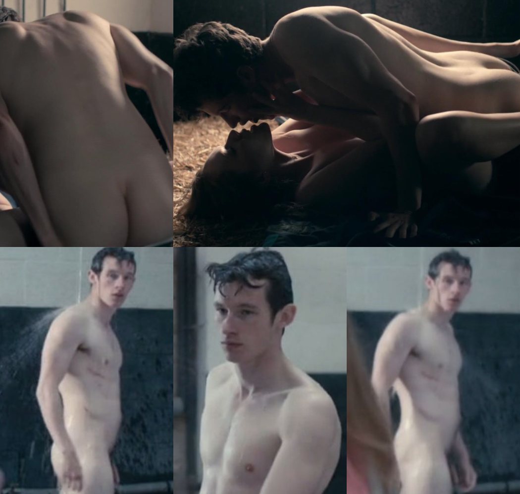 Callum Turner, completely naked, shows his penis and has sex in TV series 'Glue'
