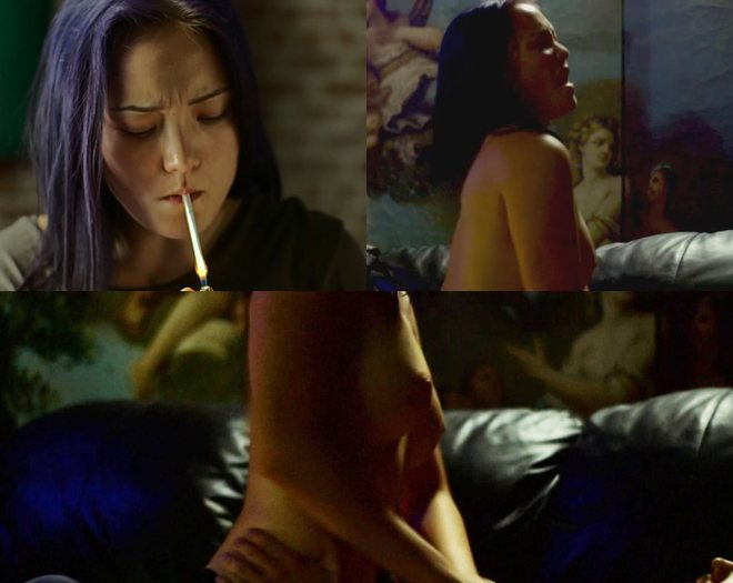 Pom Klementieff shows her boobs in 'Hacker's Game'