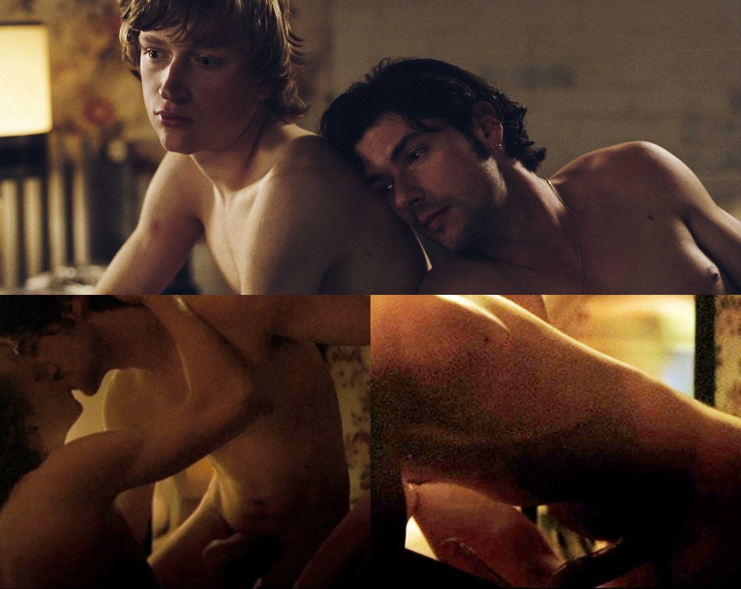 Melvil Poupaud, naked, shows his penis and has gay sex in 'Time to Leave'