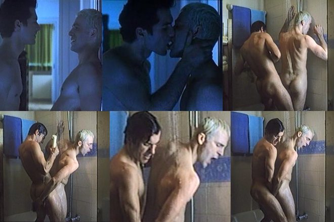 Gustavo Salmerón and Javier Albalá, naked, enjoy with wild gay sex in 'Not Love, Just Frenzy'