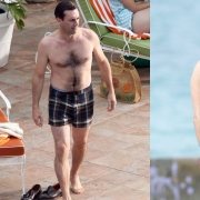 Jon Hamm is shirtless in 'Mad Men'
