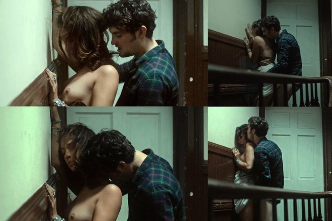 Stella Maeve and Shiloh Fernandez, sex scene in 'Long Nights Short Mornings'