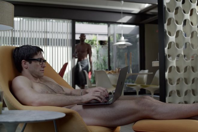 Jake Gyllenhaal, full nude in 'Velvet Buzzsaw'