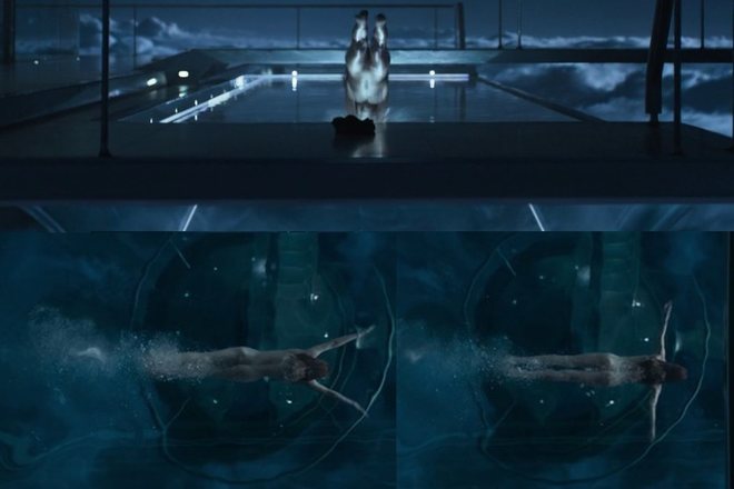 Andrea Riseborough, full naked in 'Oblivion'