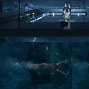 Andrea Riseborough, full naked in 'Oblivion'