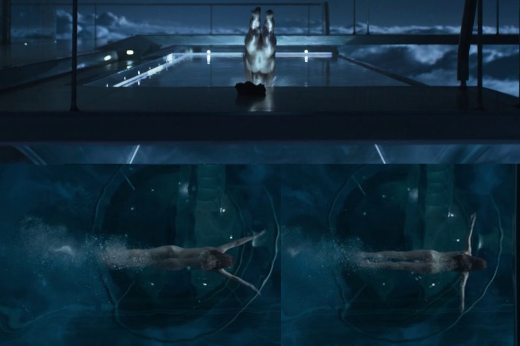Andrea Riseborough, full naked in 'Oblivion'