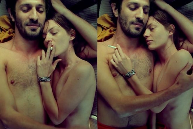 Amélie Daure y David Kamennos, full nudity in 'Fragments of a Standstill Journey'