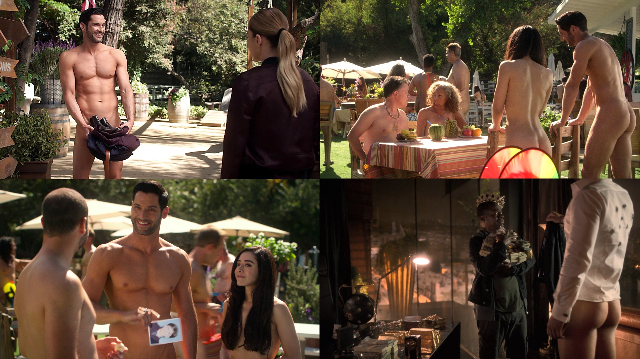 Tom Ellis gets naked a lot in season 4 of 'Lucifer'