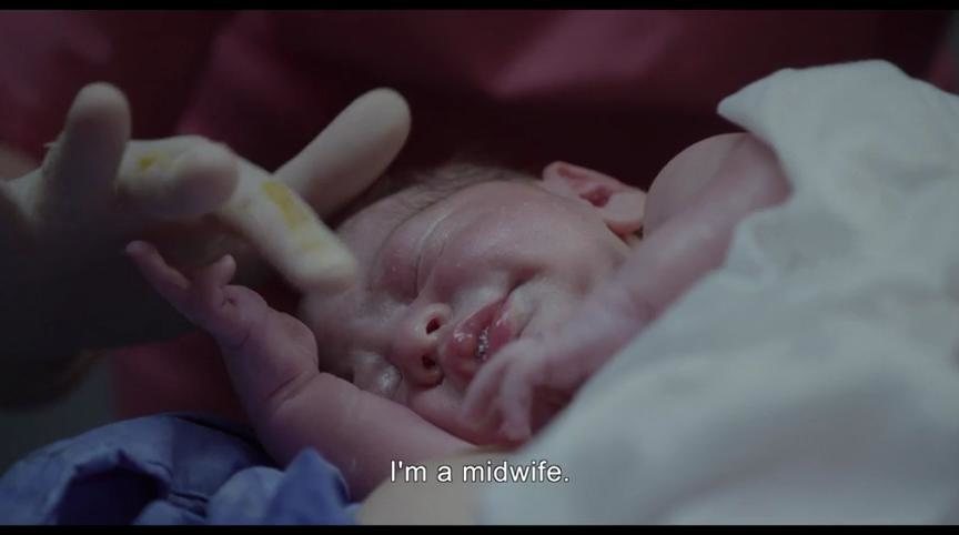 Imagen de la película The Midwife