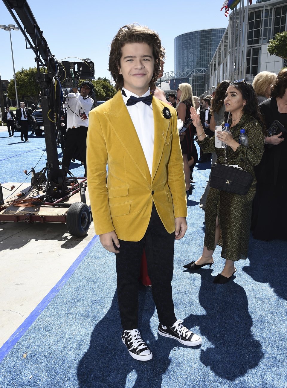 Gaten Matarazzo at the Emmys 2018 red carpet
