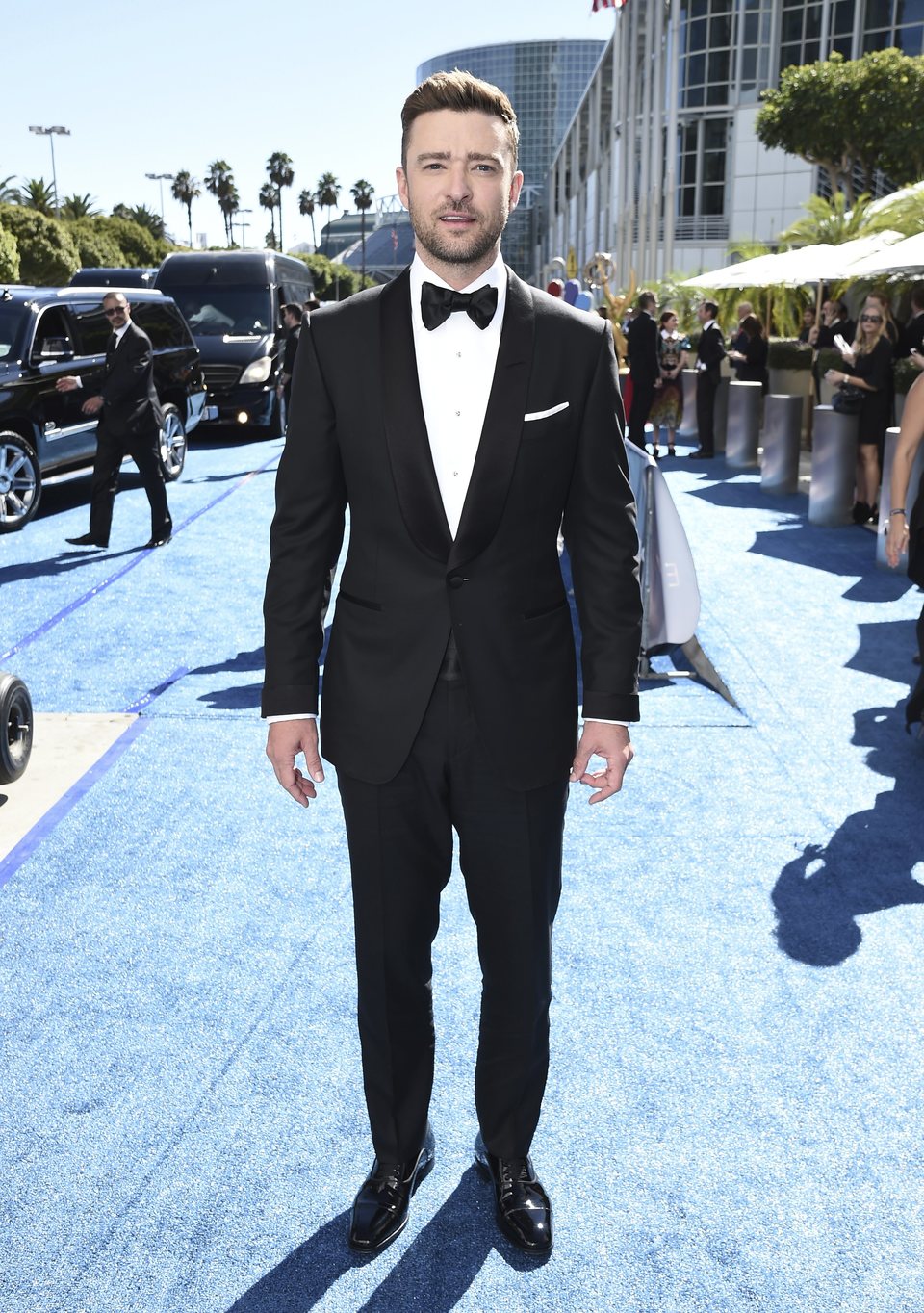 Justin Timberlake at the Emmys 2018 red carpet