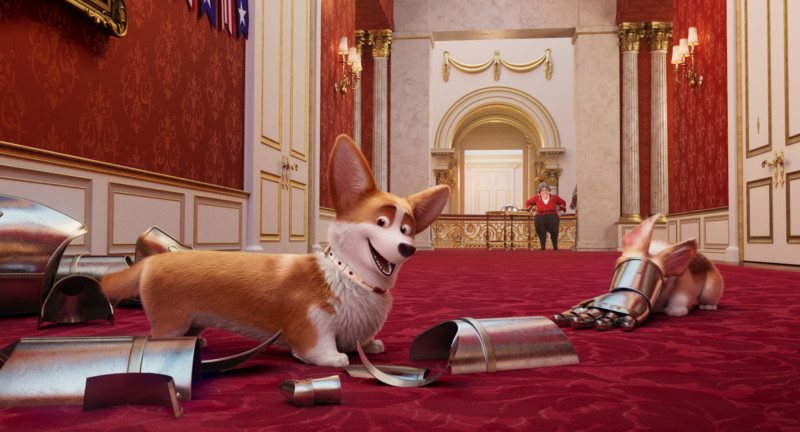Imagen de la película The Queen's Corgi