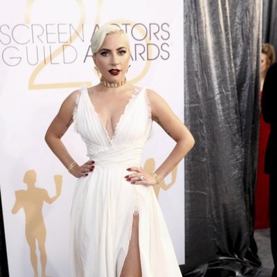 Lady Gaga at the 2019 SAG Awards red carpet
