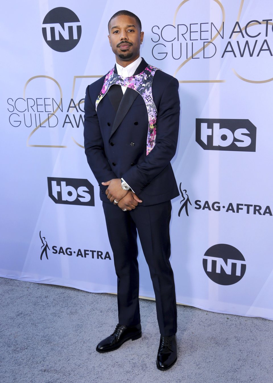 Michael B. Jordan at the 2019 SAG Awards