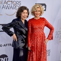 Lily Tomlin and Jane Fonda at the 2019 SAG Awards