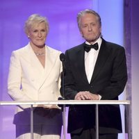 Glenn Close and Michael Douglas at the 2019 SAG Awards