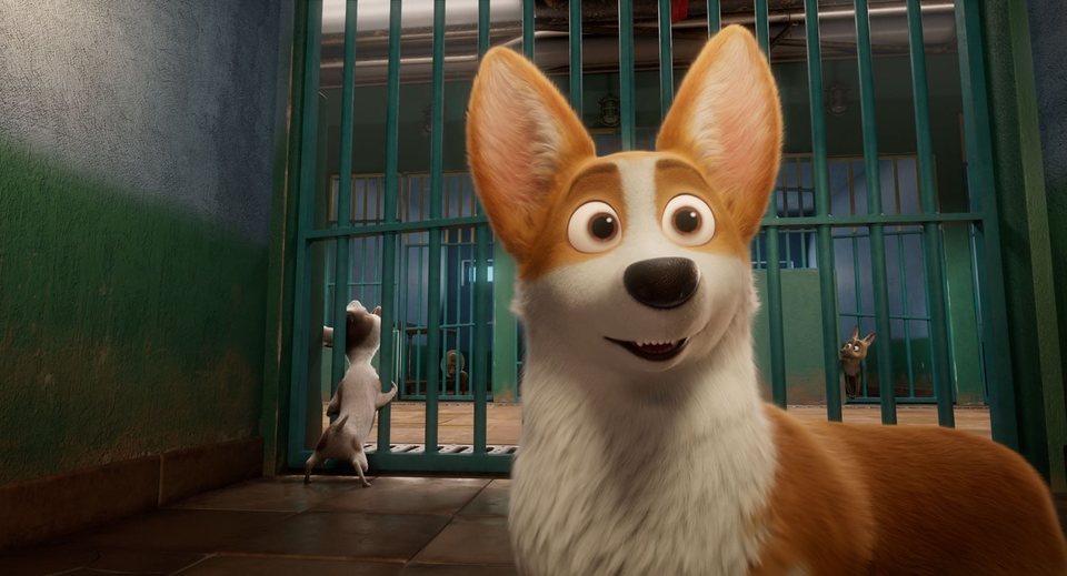 Imagen de la película The Queen's Corgi