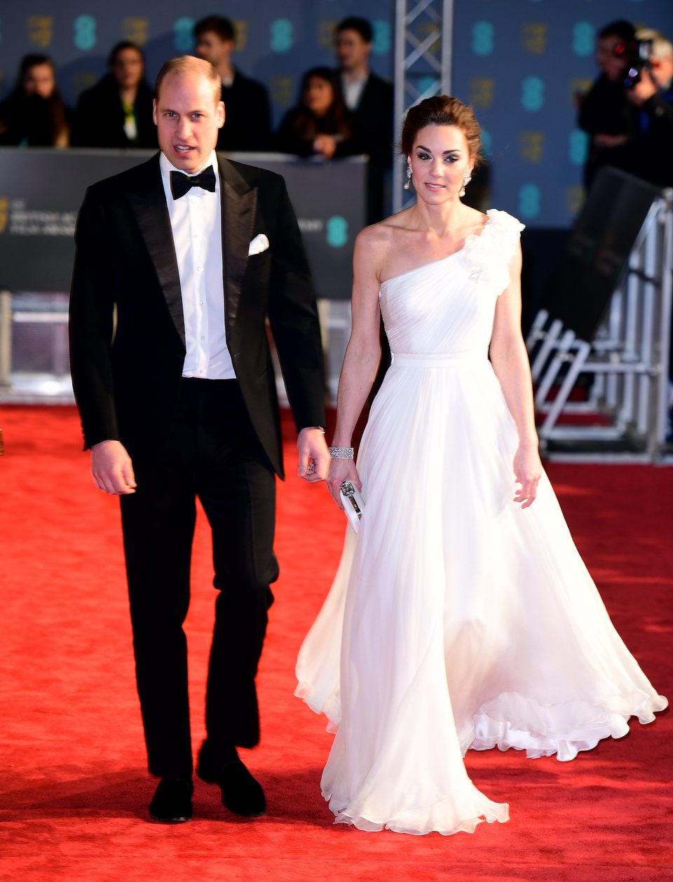 The Dukes of Cambridge at the BAFTAs 2019 Red Carpet