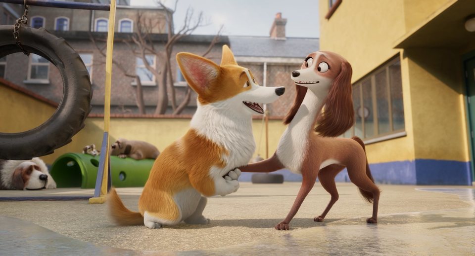 Imagen de la película The Queen's Corgi