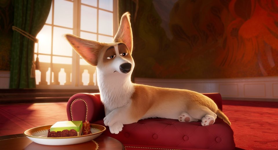 Imagen de la película The Queen's Corgi