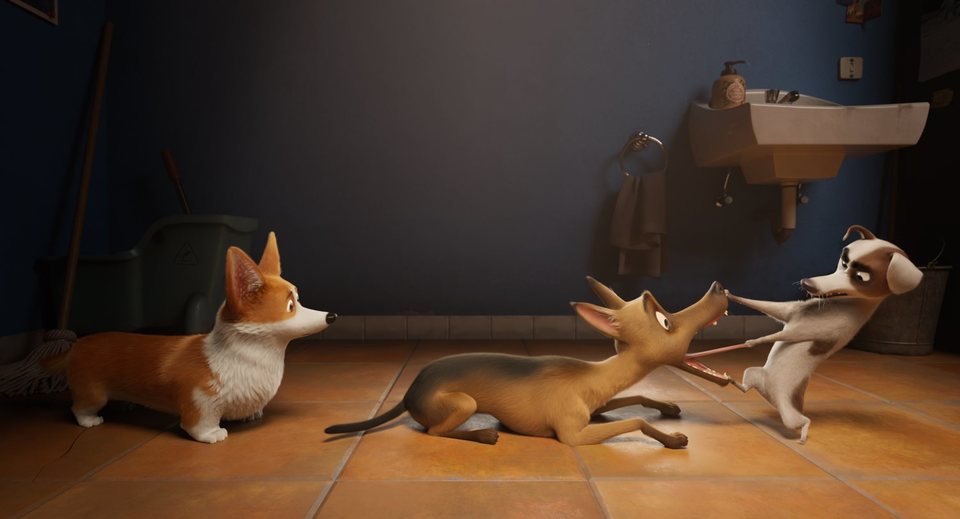Imagen de la película The Queen's Corgi