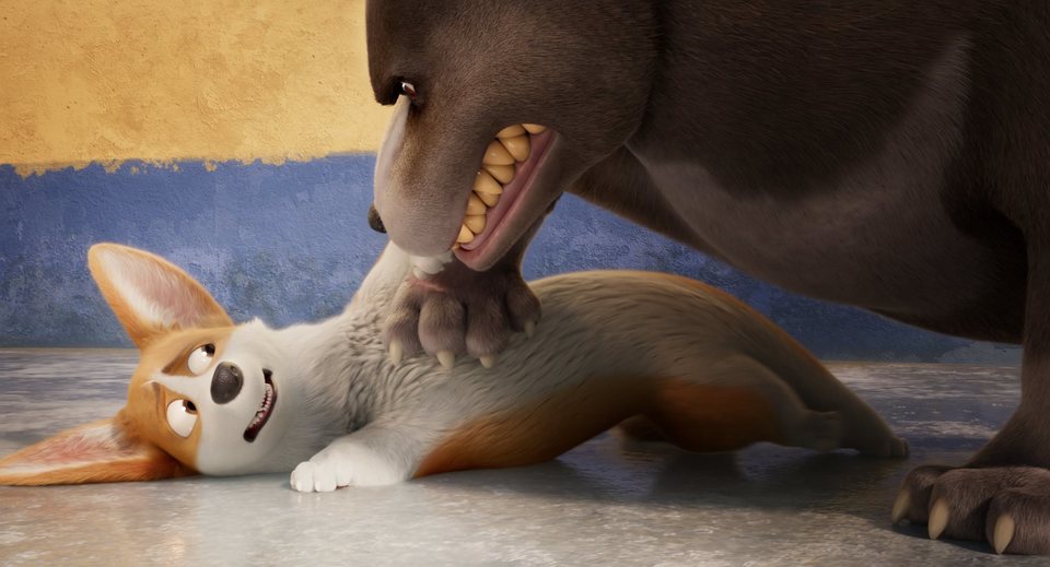 Imagen de la película The Queen's Corgi