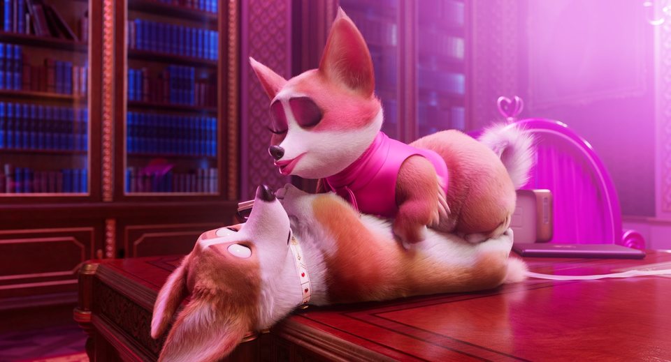 Imagen de la película The Queen's Corgi