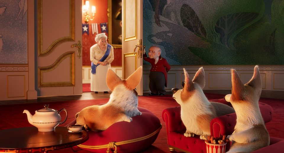 Imagen de la película The Queen's Corgi