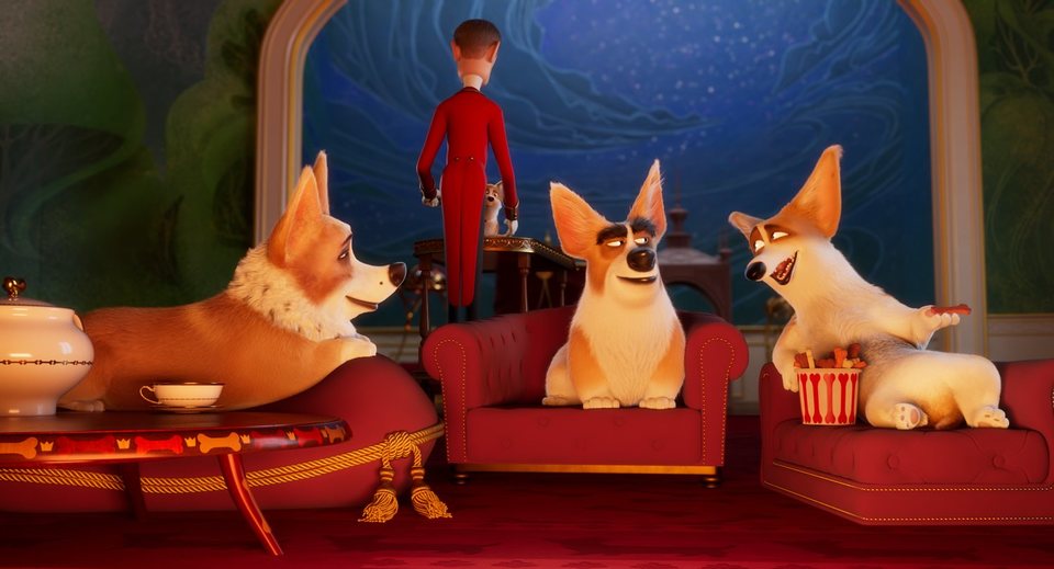 Imagen de la película The Queen's Corgi