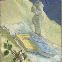 Van Gogh de los campos de trigo bajo los cielos nublados