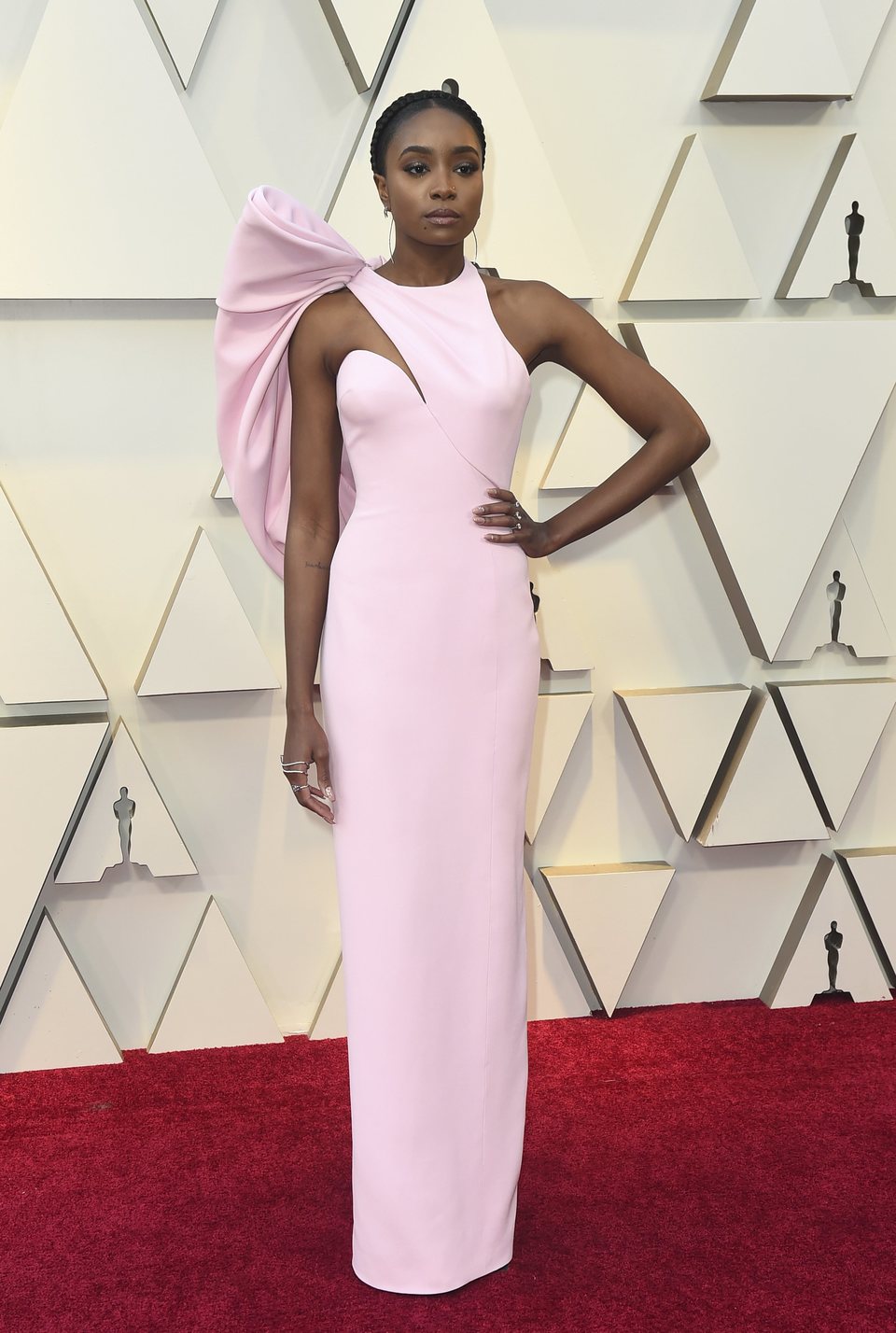 Kiki Layne on the red carpet at the Oscars 2019