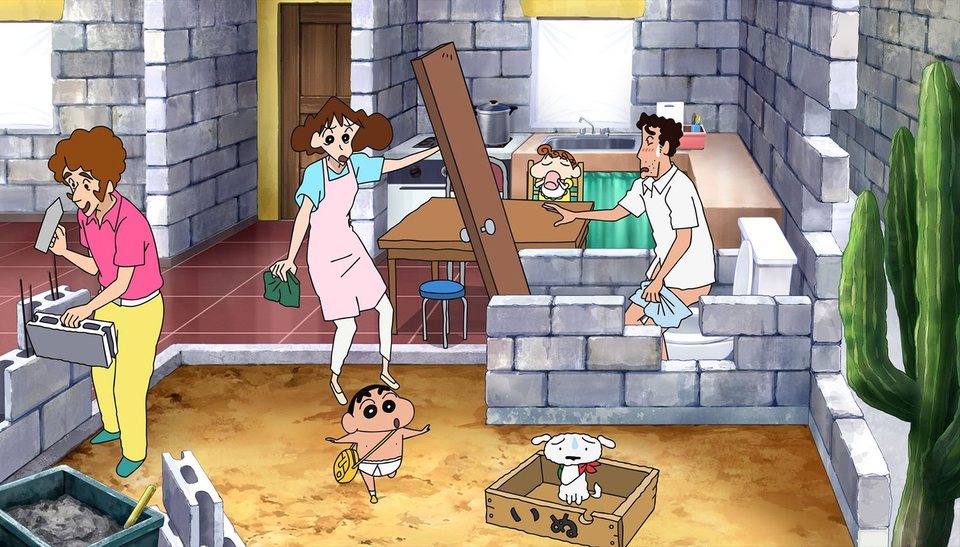 Imagen de la película Crayon Shin-chan: My Moving Story! Cactus Large Attack!