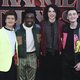 Gaten, Caleb, Finn and Noah in the 'Stranger Things' Season 3 Premiere